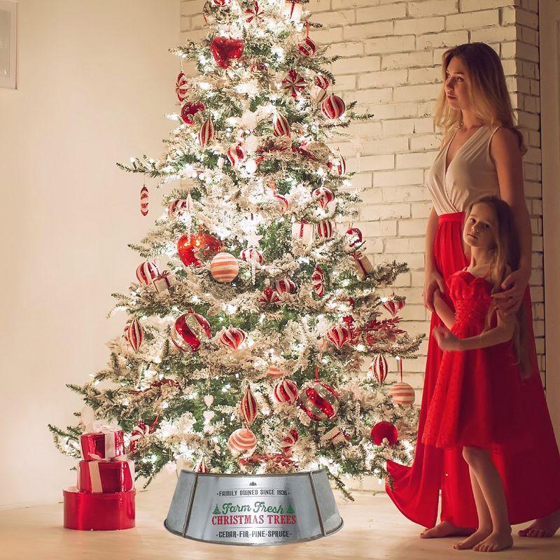 Ornativity Metal Christmas Tree Collar - 18"