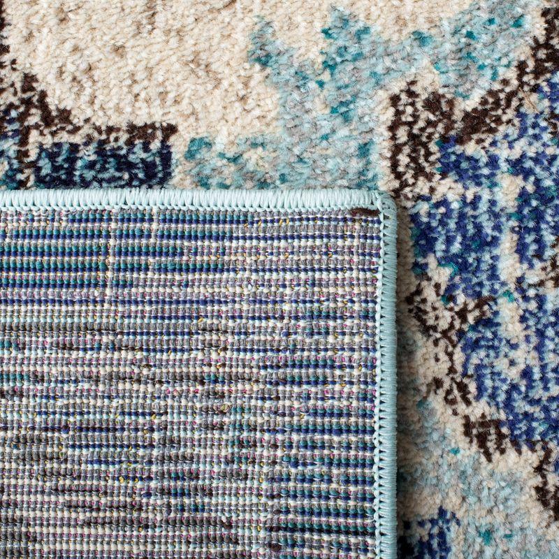 Madison MAD484 Power Loomed Indoor Area Rug - Navy/Ivory - 9'x12' - Safavieh