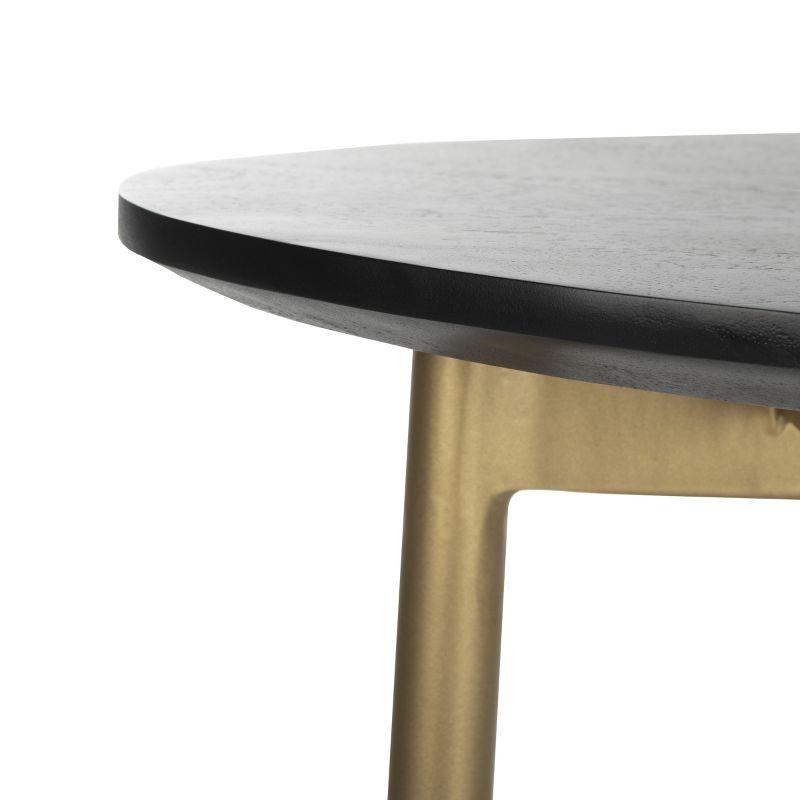 Kaiya C-Table - ACC3703A - Black/Gold - Safavieh