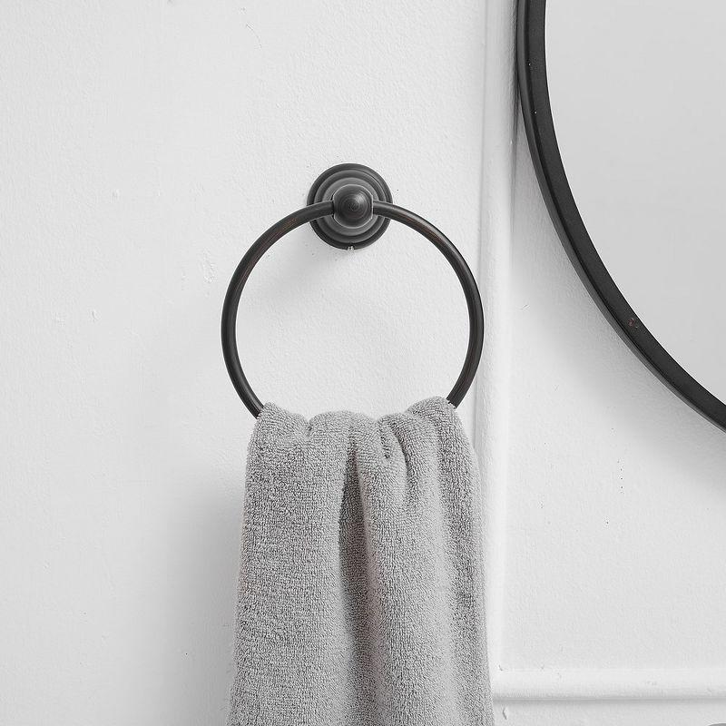 Bronze Wall Mounted Circular Towel Ring