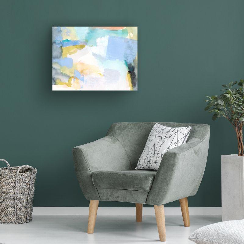 Victoria Barnes  Abstracted Spring I Canvas Art