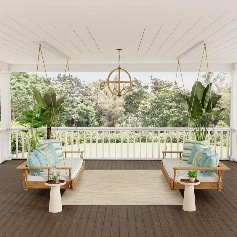 Nourison Essentials 8' x 10' Ivory Gold Indoor/Outdoor Rug
