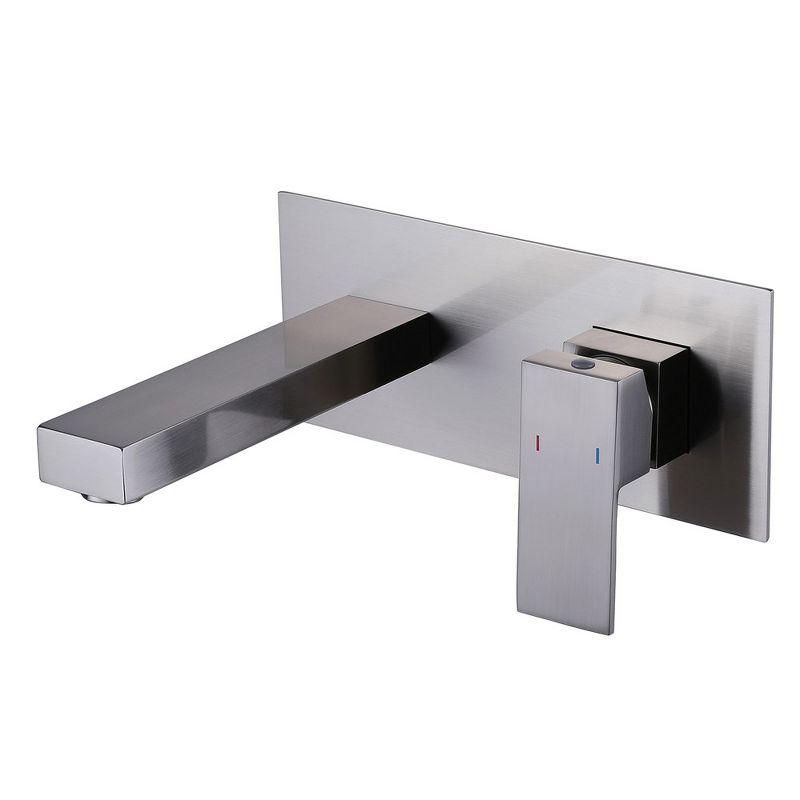 Wall Mounted Optional Single-handle Bathroom Faucet