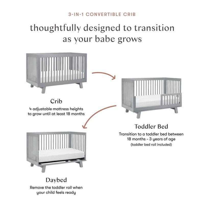 Hudson 3-in-1 Convertible Crib
