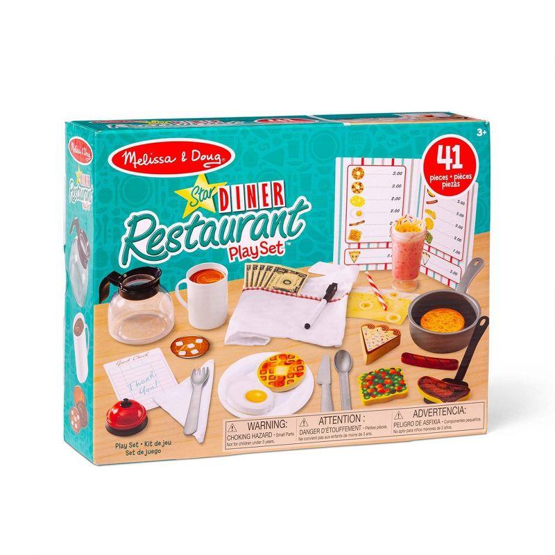 Melissa & Doug Melissa & Doug Star Diner Restaurant Play Set