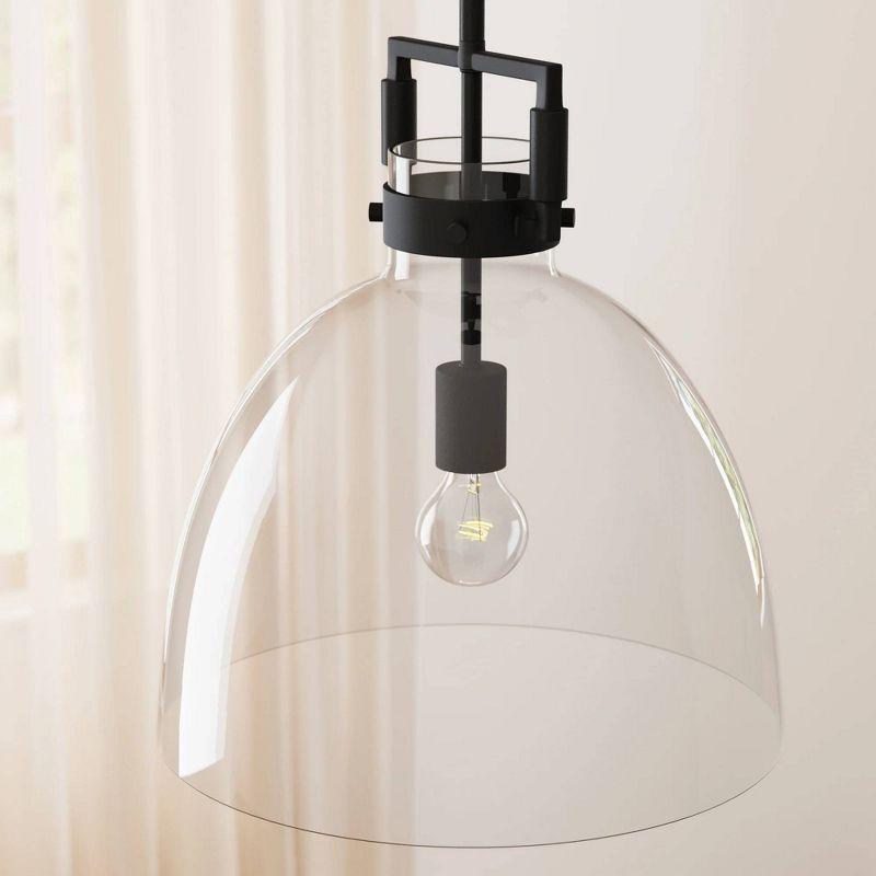 Leigh Glass Dome Shade Pendant Ceiling Light - Nathan James