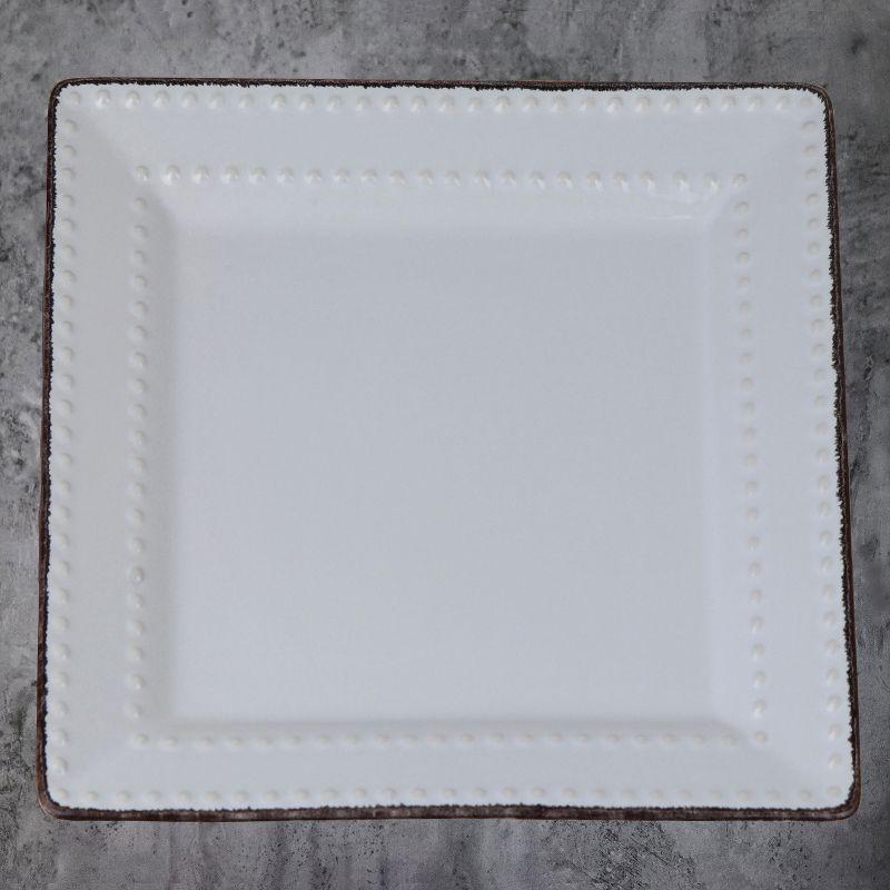16 Piece Stoneware Dinnerware Set - Service for 4