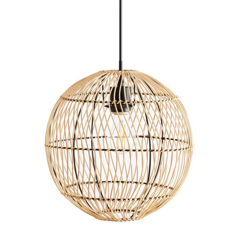 Modway Nurture Rattan Pendant Light