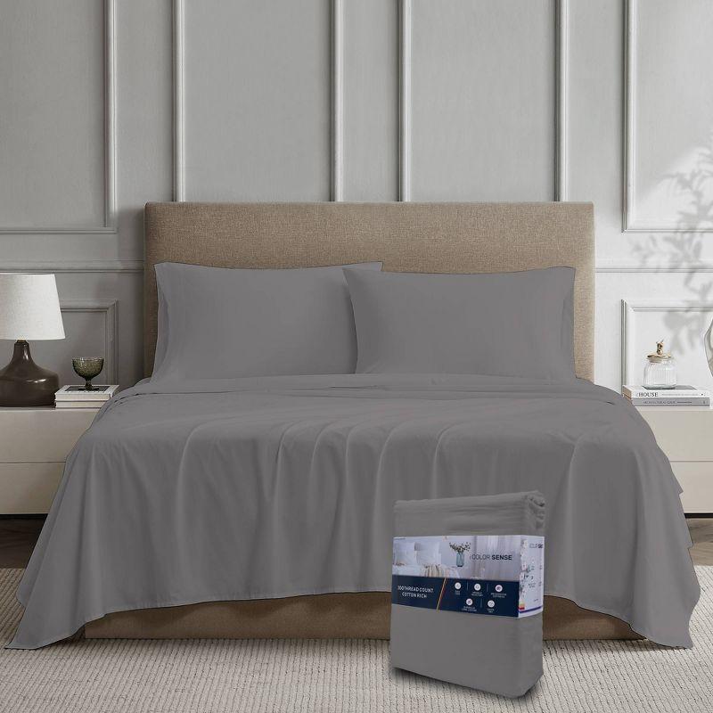 100% Cotton Lightweight Percale Weave Sheet Set