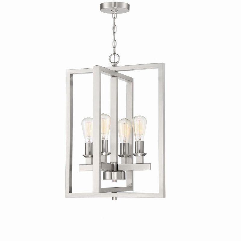 Craftmade Lighting Chicago 4 - Light Chandelier in  Brushed Polished Nickel