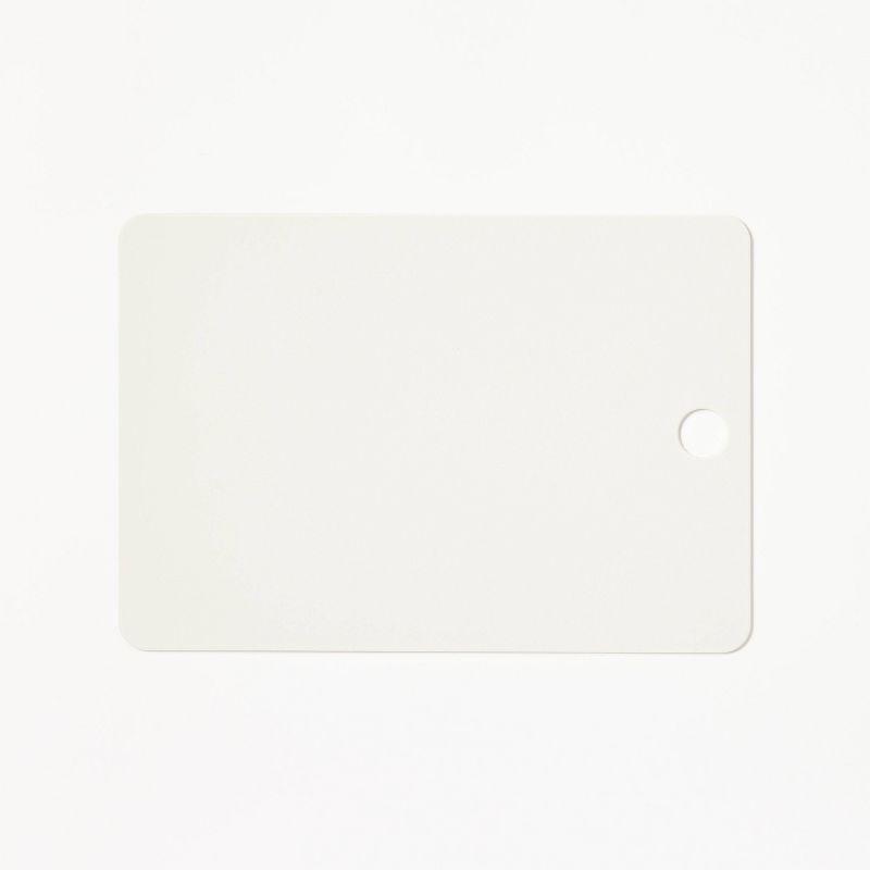 9"x13" Recycled Poly Essentials Cutting Board Vintage Cream - Figmint™: Reversible, Dishwasher-Safe