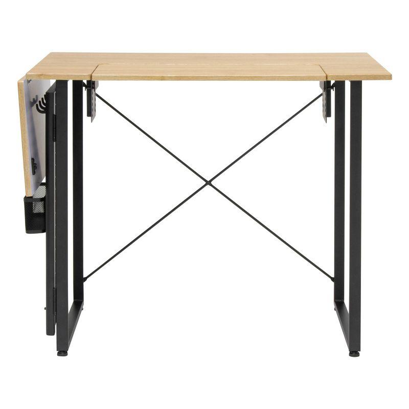 Pivot Sewing Machine Table with Swingout Storage Panel - studio designs