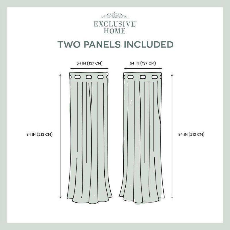 Cabana Solid Heavyweight Indoor Outdoor Curtains