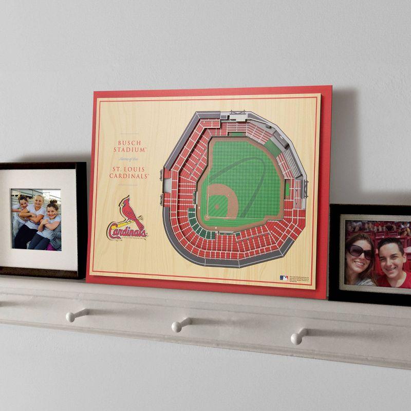YouTheFan MLB 5-Layer StadiumViews 3D Wall Art