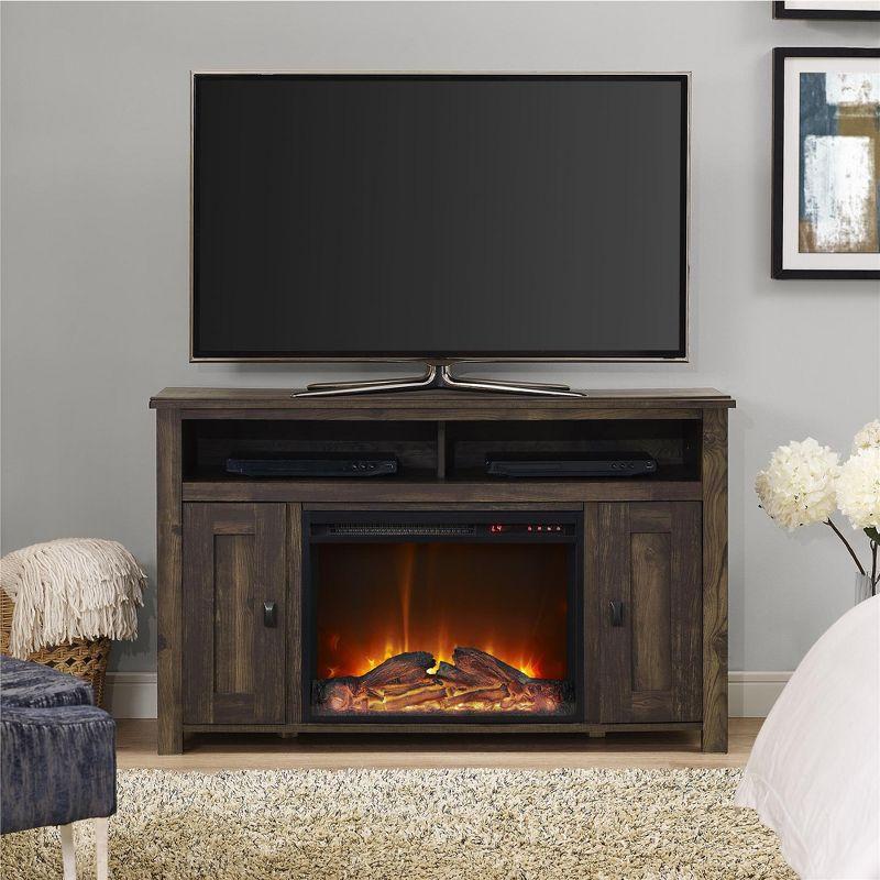 Ameriwood Home Farmington Electric Fireplace TV Console for TVs up to 50"