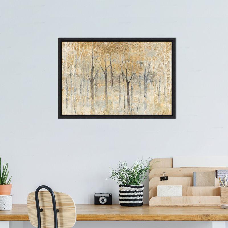 Amanti Art Seasons End Gold by Avery Tillmon Framed Canvas Wall Art