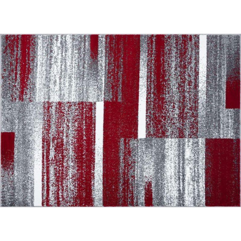 Luxe Weavers Abstract Geometric Rug