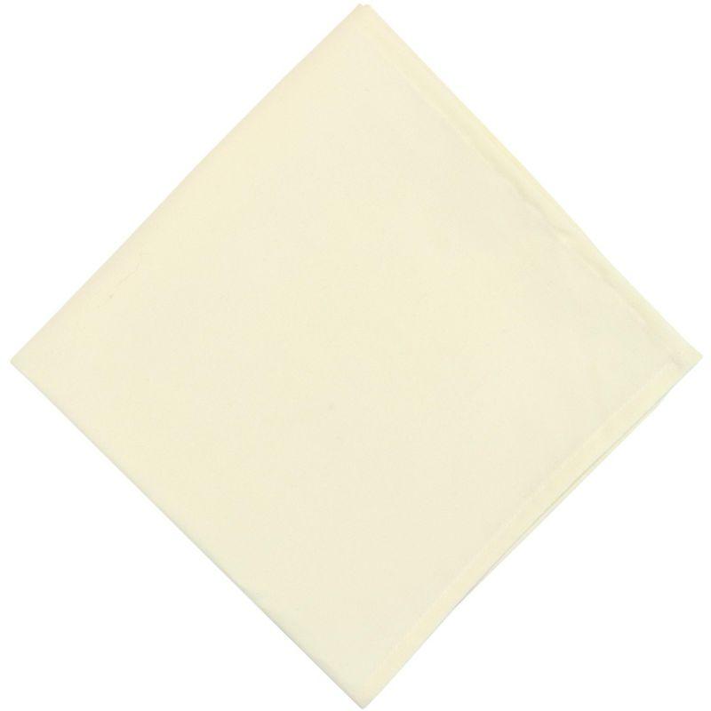 Arkwright Spun Polyester Dinner Napkins (25 Pack), 20x20 in., Solid Color Options