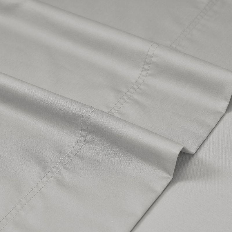 California Design Den  Bed Sheets Set - 100% Organic Cotton Percale, Deep Pocket, GOTS Certified