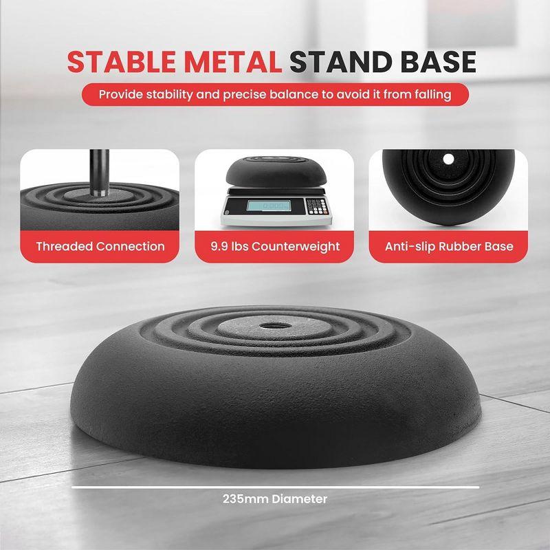 Pyle 2 - Pc Universal Compact Base Microphone Stand - Black