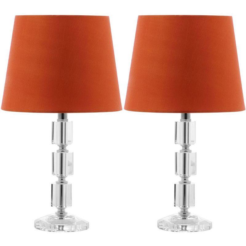 Erin Crystal Cube Table Lamp (Set of 2) - Safavieh