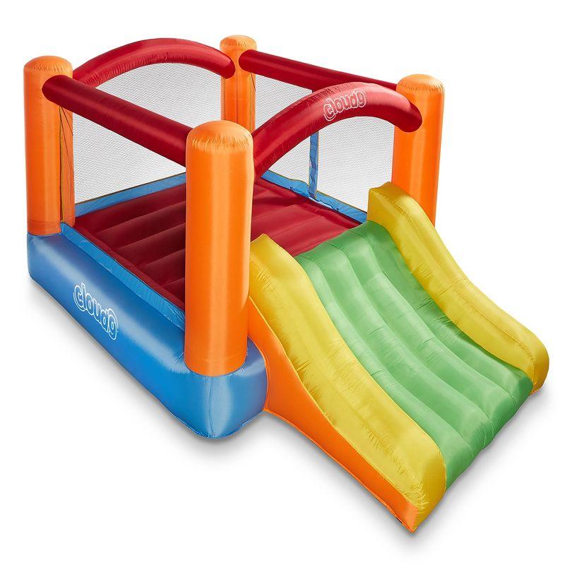 Cloud 9 Inflatable Bounce House with Slide and Blower