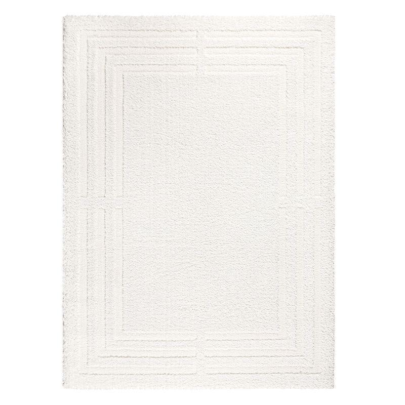 TOWN & COUNTRY EVERYDAY Cloud Shag Area Rug Ivory