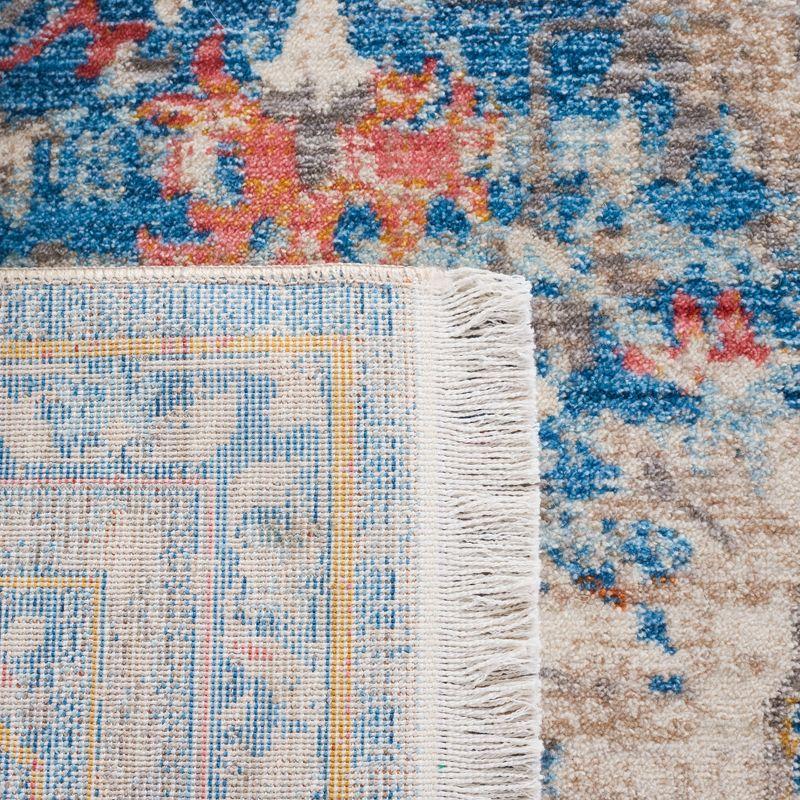 Vintage Persian VTPB438 Power Loomed Runner Rug - Blue/Multi - 2'2"x7' - Safavieh.