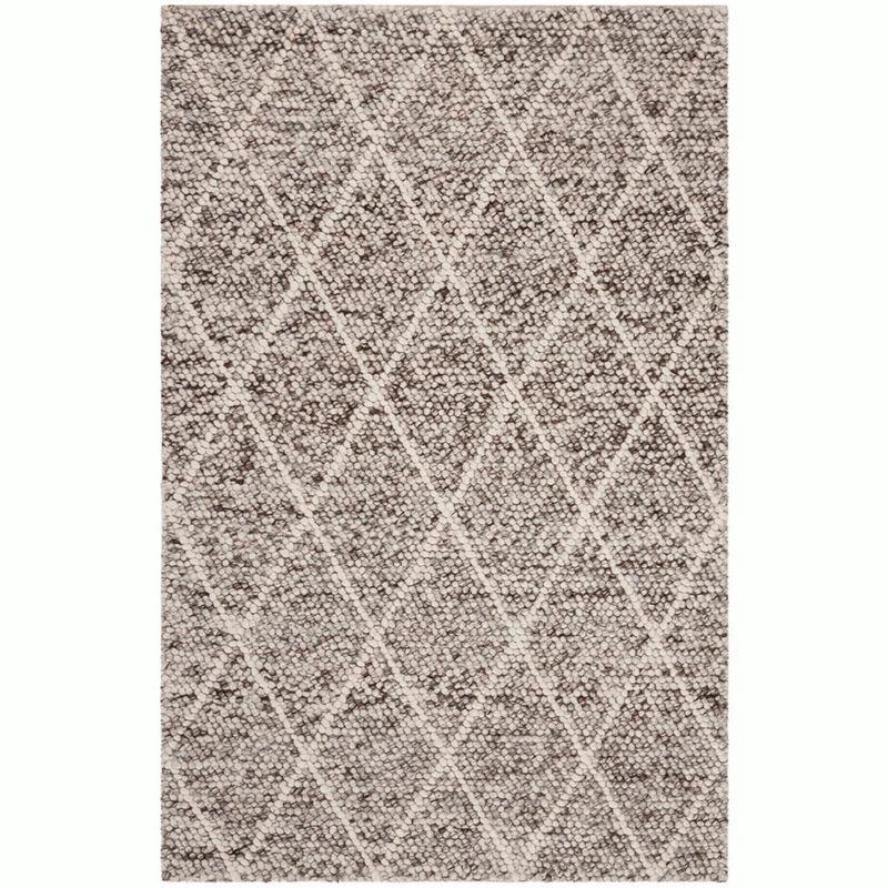 Natura NAT712 Hand Woven Indoor Area Rug - Ivory/Stone - 4'x6' - Safavieh.