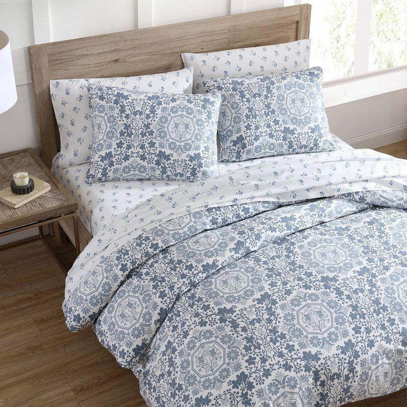 Pastel Blue Caldecott Duvet Cover Set - Stone Cottage®