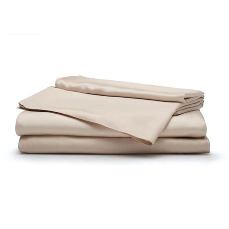 Sleepgram Viscose from Bamboo Bed Sheet Set w/2 Pillowcases