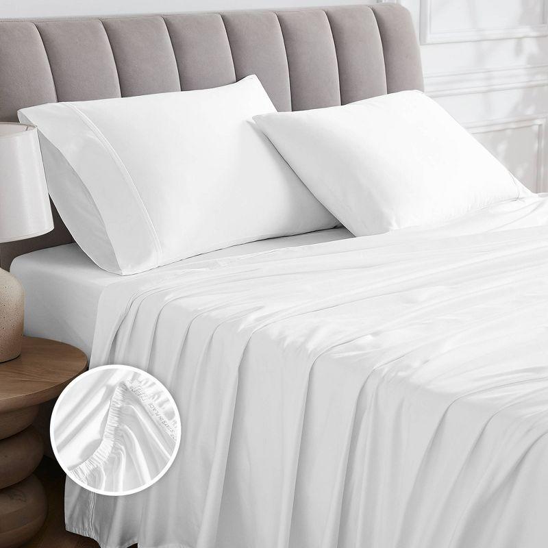 1000 Thread Count Cotton Solid Sheet Set  - Aireolux