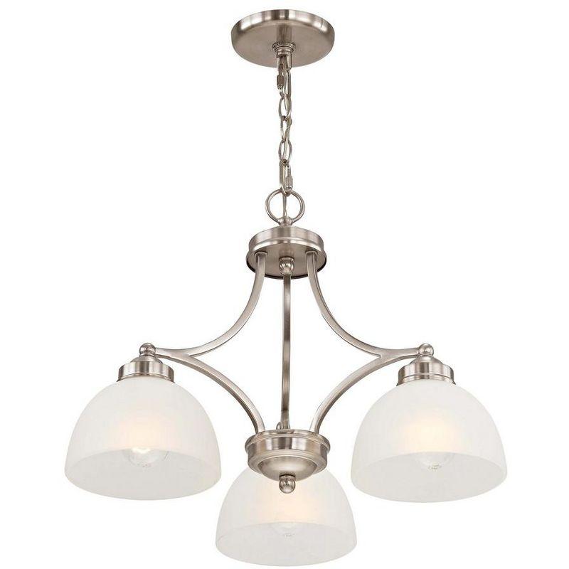 Livex Lighting Somerset 3 - Light Chandelier in  Brushed Nickel