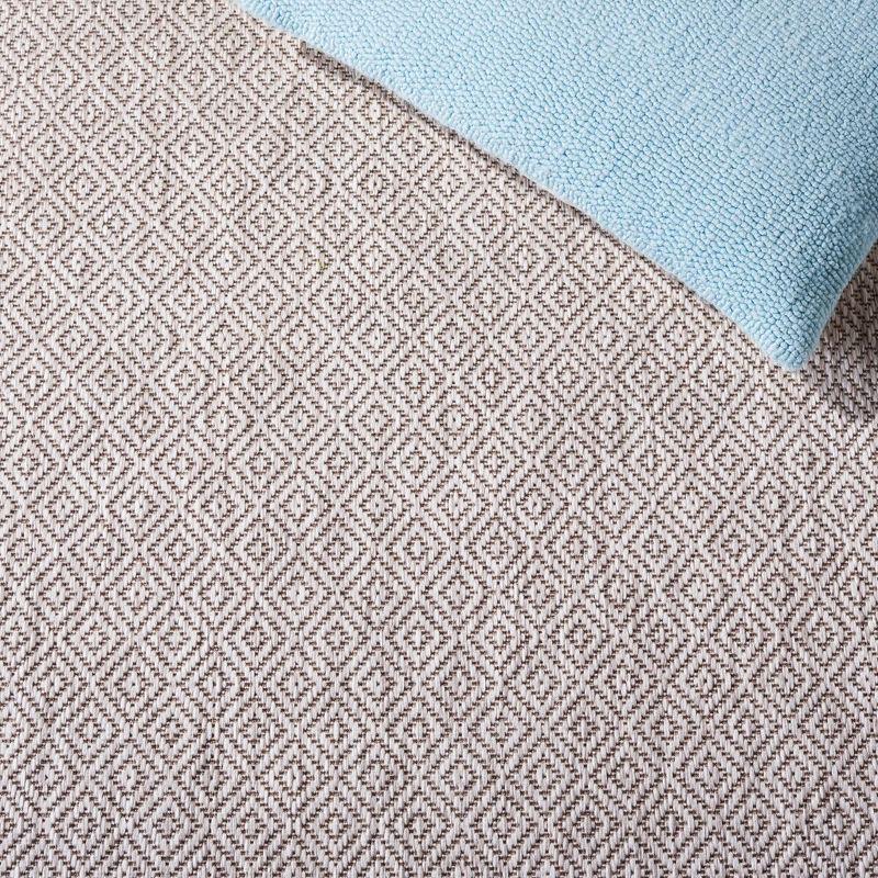 Courtyard CY8520 Power Loomed Indoor and Outdoor Area Rug - Beige/Beige - 5'3"x7'7" - Safavieh