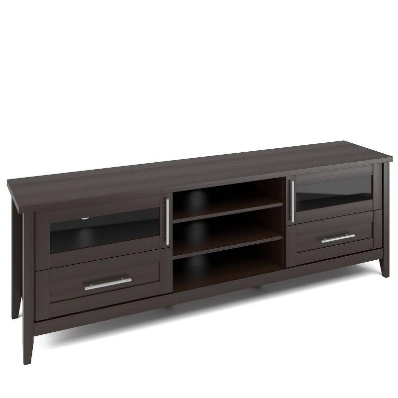 Jackson Extra Wide TV Stand for TVs up to 80" Espresso - CorLiving