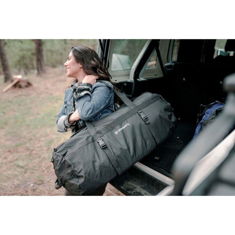 Stansport 30" Traveler Duffel Bag Black