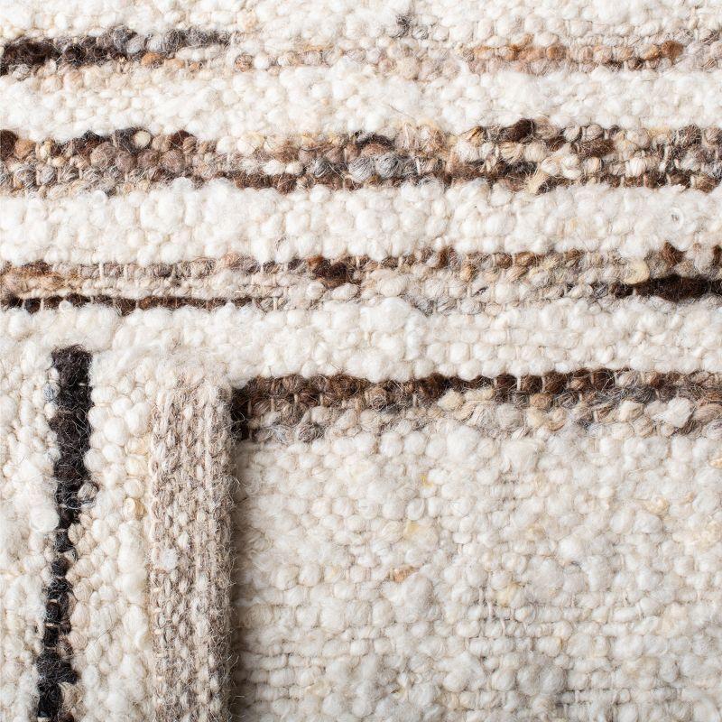 Abbie-Lea Natura Hand Woven 90% Wool And 10% Cotton Southwestern Rug