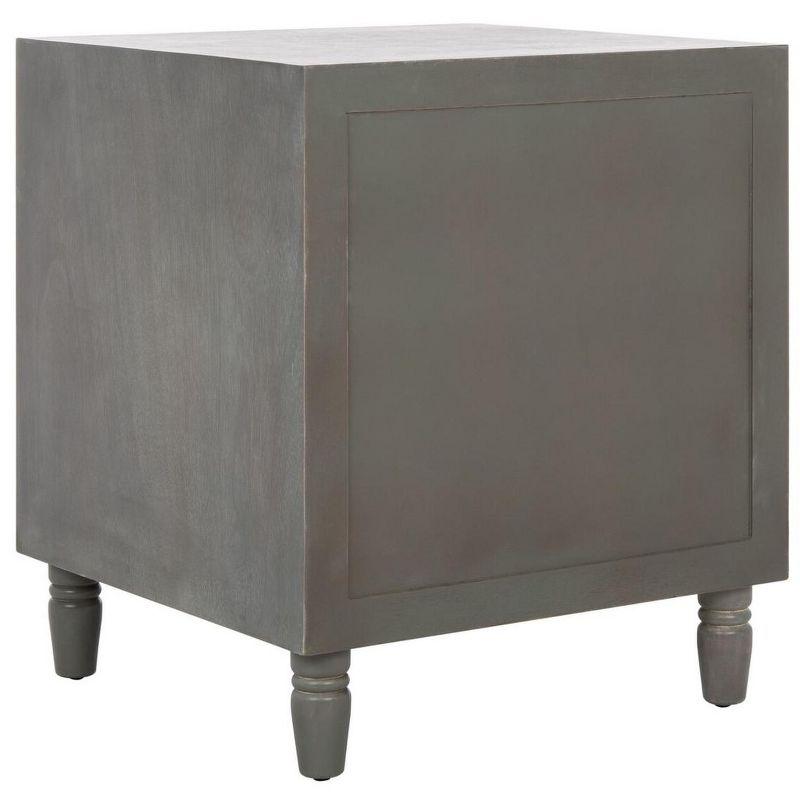Blaise Nightstand With Storage - AMH6605 - Ash Grey - Safavieh Couture