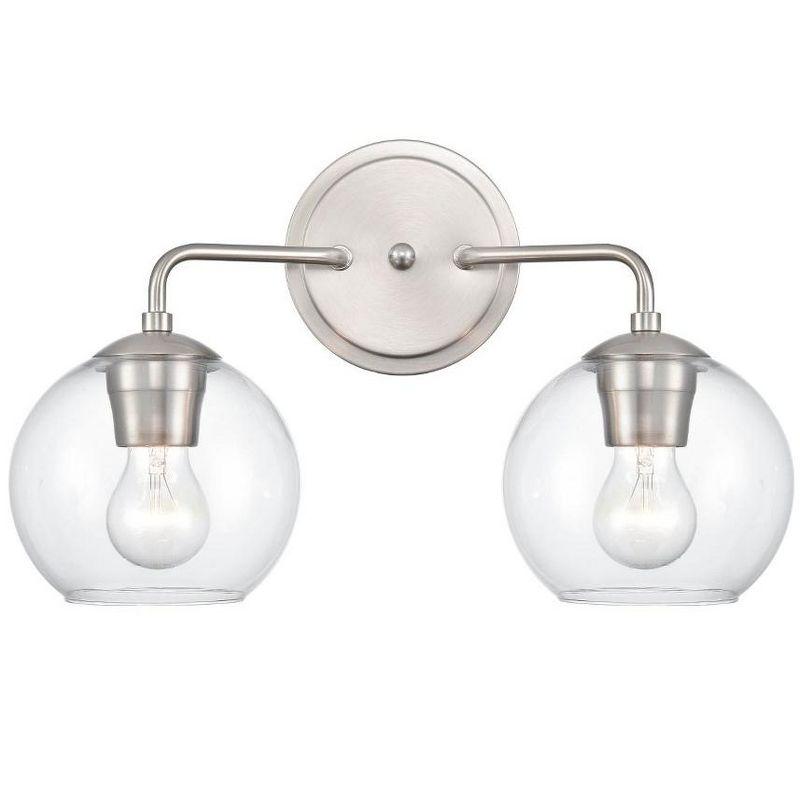 Millennium Lighting 2 - Light Vanity in  Brushed Nickel