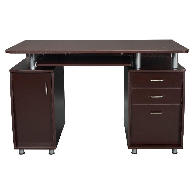Solid Wood Top Computer Desk