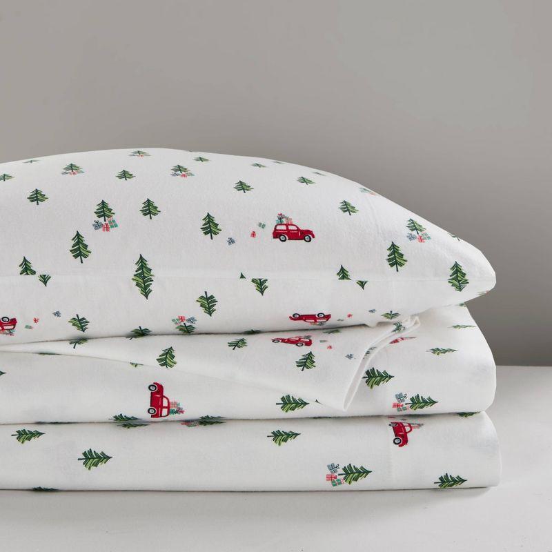 Woolrich 100% Cotton Flannel Sheet Set