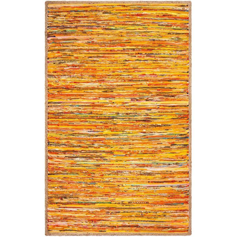 Montauk MTK960 Hand Woven Area Rug - Gold/Natural - 5'x8' - Safavieh.