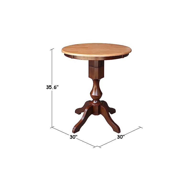 International Concepts 30 inches Round Top Pedestal Table - 34.9 inchesH