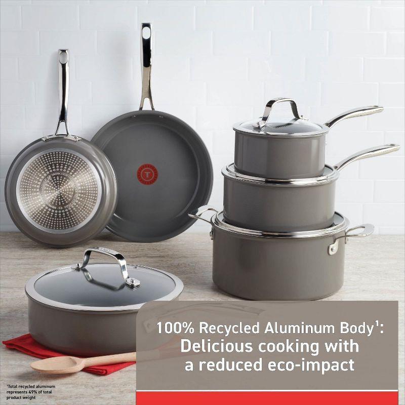 T-fal Excellence Reserve Ceramic 10-Piece Cookware Set