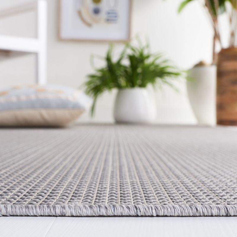 Martha Stewart Hampton - MSR4490 - Indoor Power Loomed Area Rugs - Grey - 5'1"x7'6"