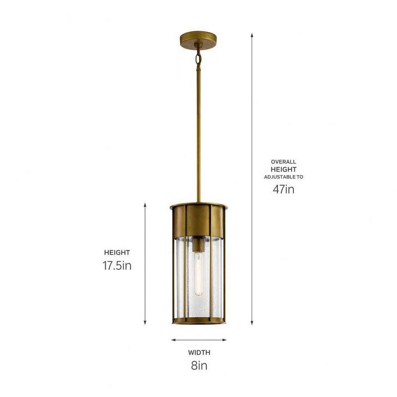 Kichler Lighting Camillo 1 - Light Pendant in  Natural Brass