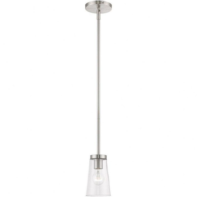 Livex Lighting Cityview 1 - Light Pendant in  Brushed Nickel