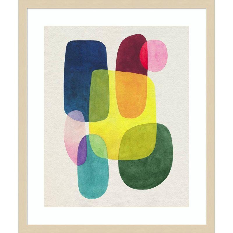 Sunlit Spectrum II by Grace Popp Wood Framed Wall Art Print