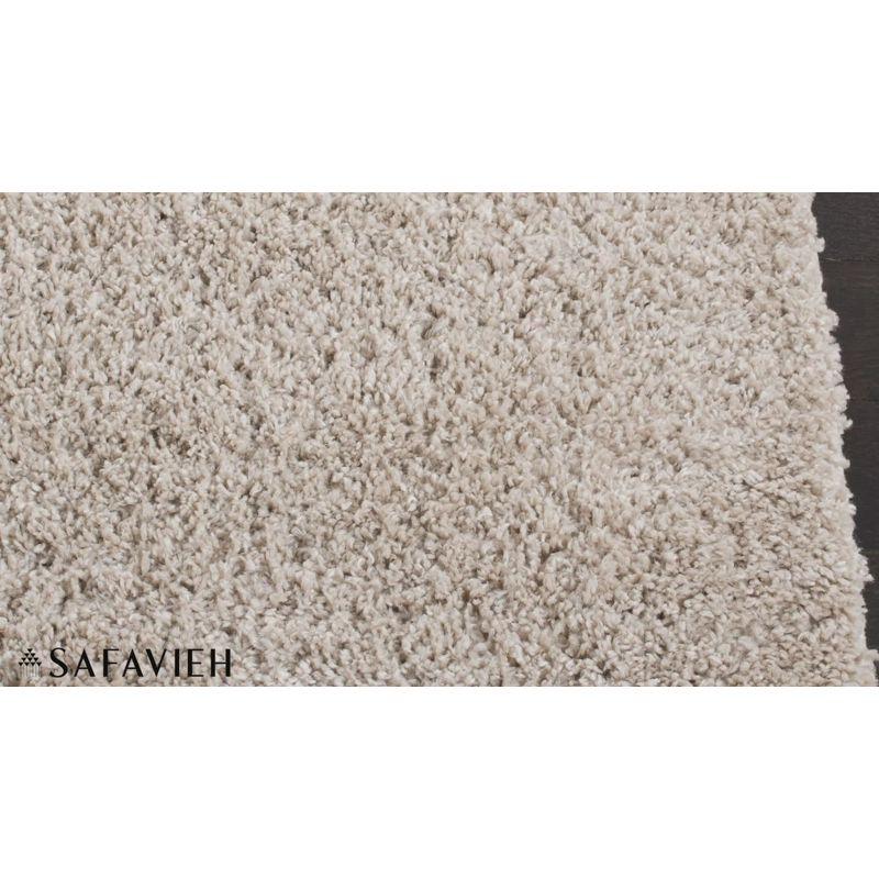 August Shag AUG561 Power Loomed Area Rug - Beige - 3'x5' - Safavieh.