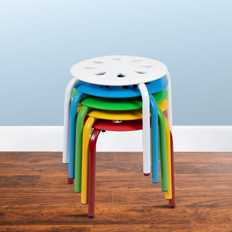 Kids 11.5'' Desk Or Activity Chair Stool